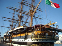 L'Amerigo Vespucci
festeggia gli 80 anni